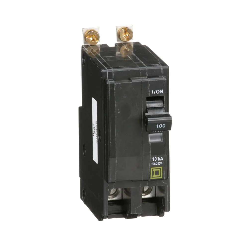 BREAKER QOB 100A 2P 10KA@240V 4-2/0AWG QOB2100