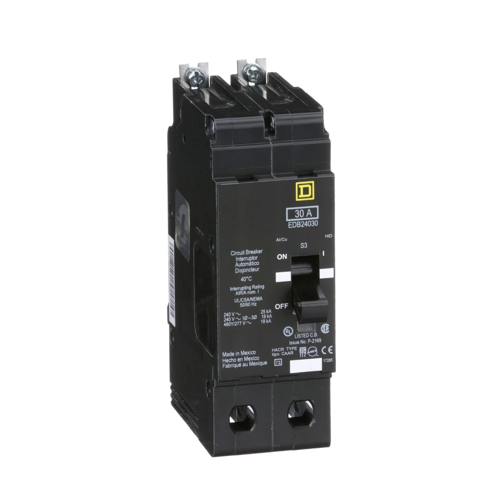 BREAKER EDB 30A 2P 18KA@480V 25KA@240V 14-6AWG EDB24030