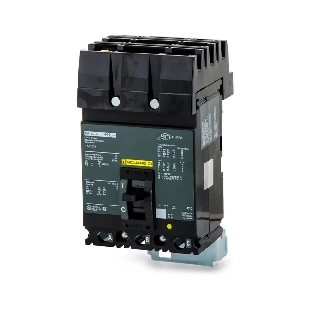 BKR IL FA 30A 3P 10KA@240V 4.5" 14–4AWG Cu / 12–4AWG Al FA32030