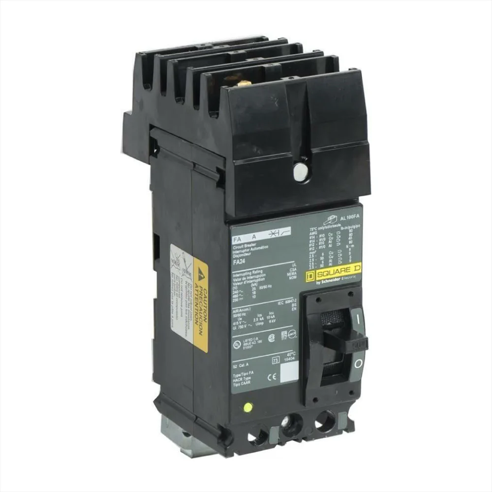 BKR IL FA 50A 2P BC 18KA@480V 25KA@240V 3" 14–1/0AWG Cu / 12–1/0AWG Al FA24050BC