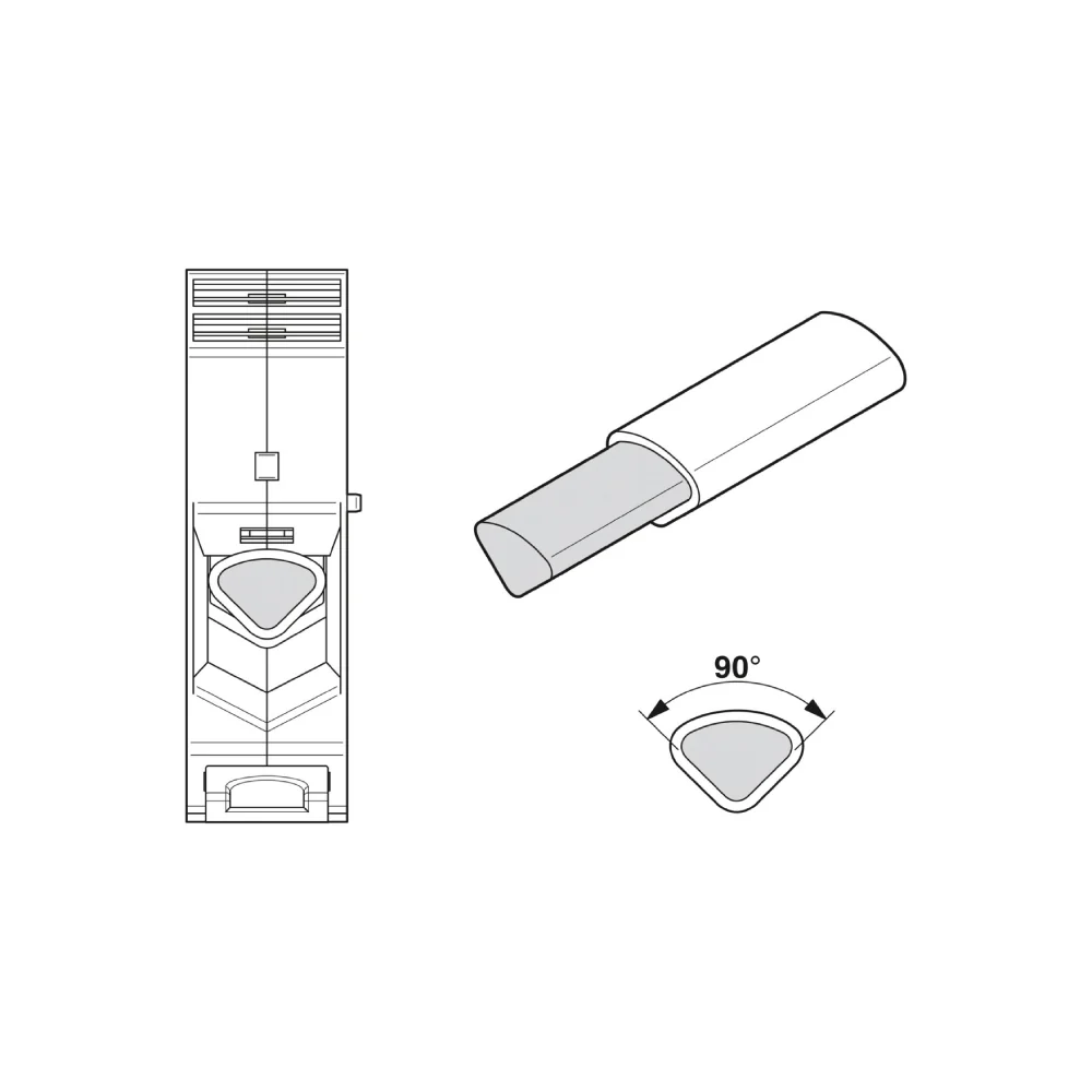 BORNE TIERRA TORNILLO #2-14 AWG UT35 3044241 - Image 2