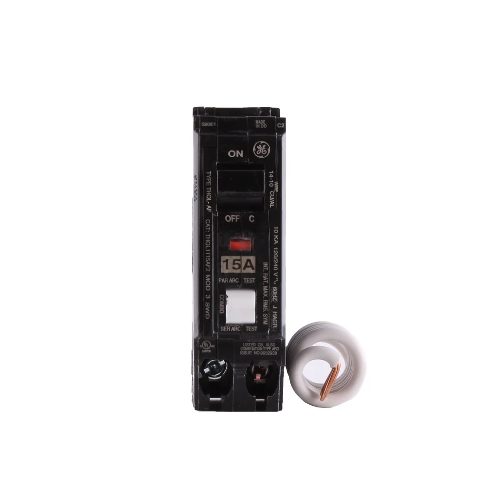 BREAKER THQL 15A 1P 120/240V@10KA AFCI FALLA ARCO THQL1115AF2 - Image 2