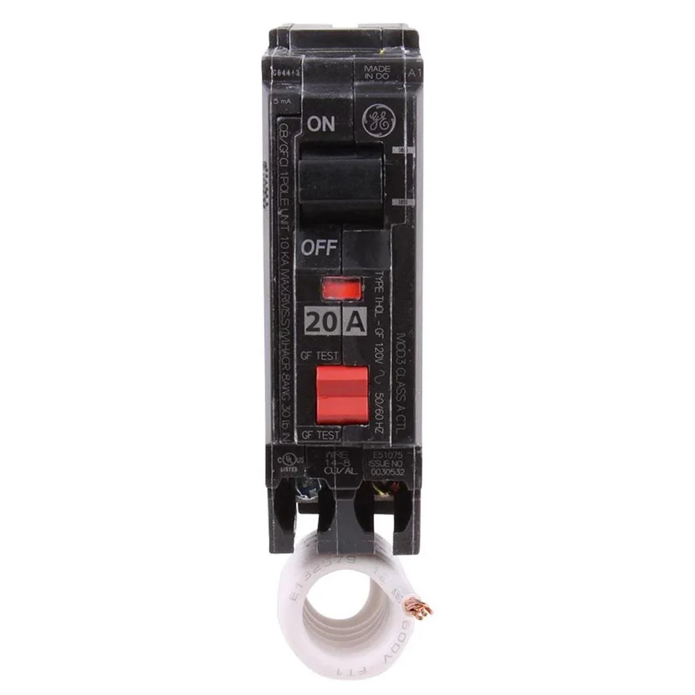 BREAKER ATORN. 20 AMP 1P FALLA TIERRA G.E. - Image 2