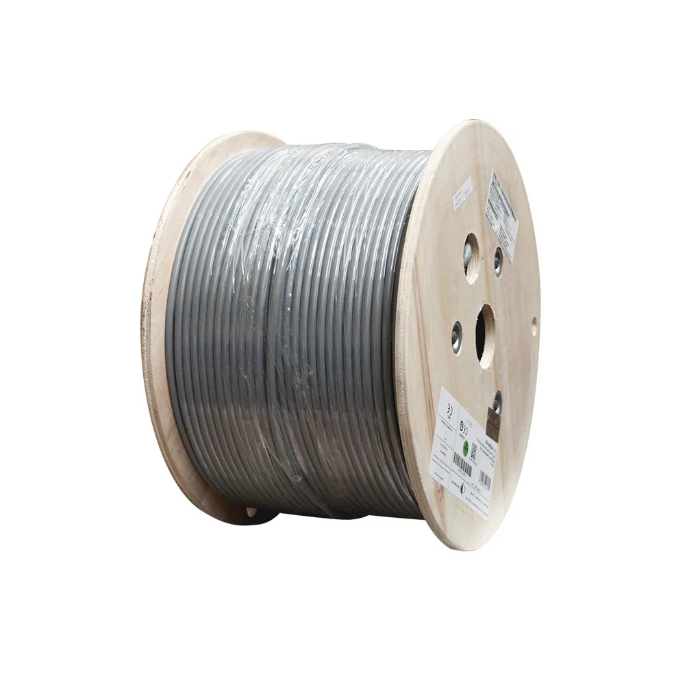 ROLLO DE CABLE COBRE F/UTP CAT6A LS0H GRIS 9A6L4A5 - Image 2