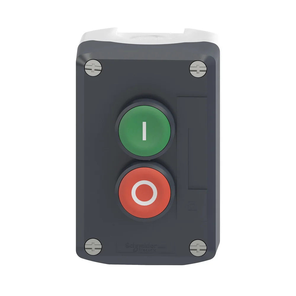 CAJA 2 PULSADORES START-STOP 1NC+1NA (XALD213) - Image 2