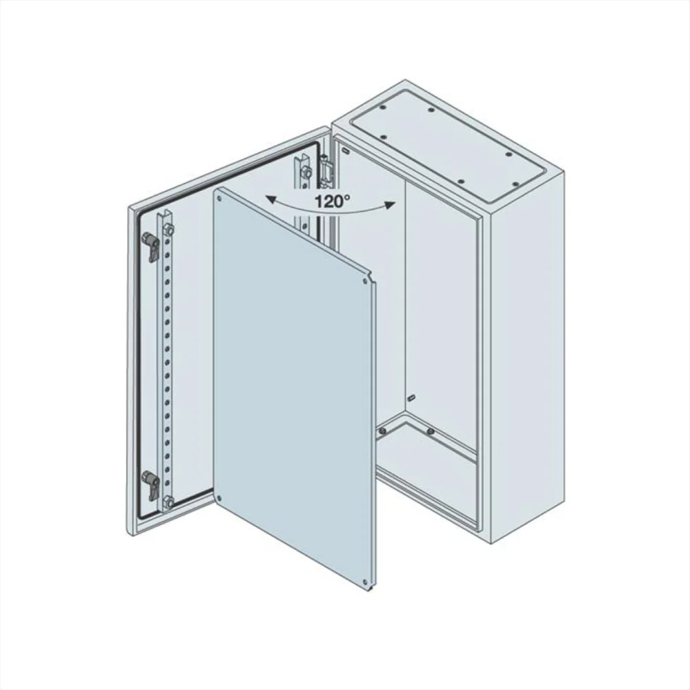 CAJA METALICA + PLATINA 1200X800X300 ABB SRN12830K - Image 3