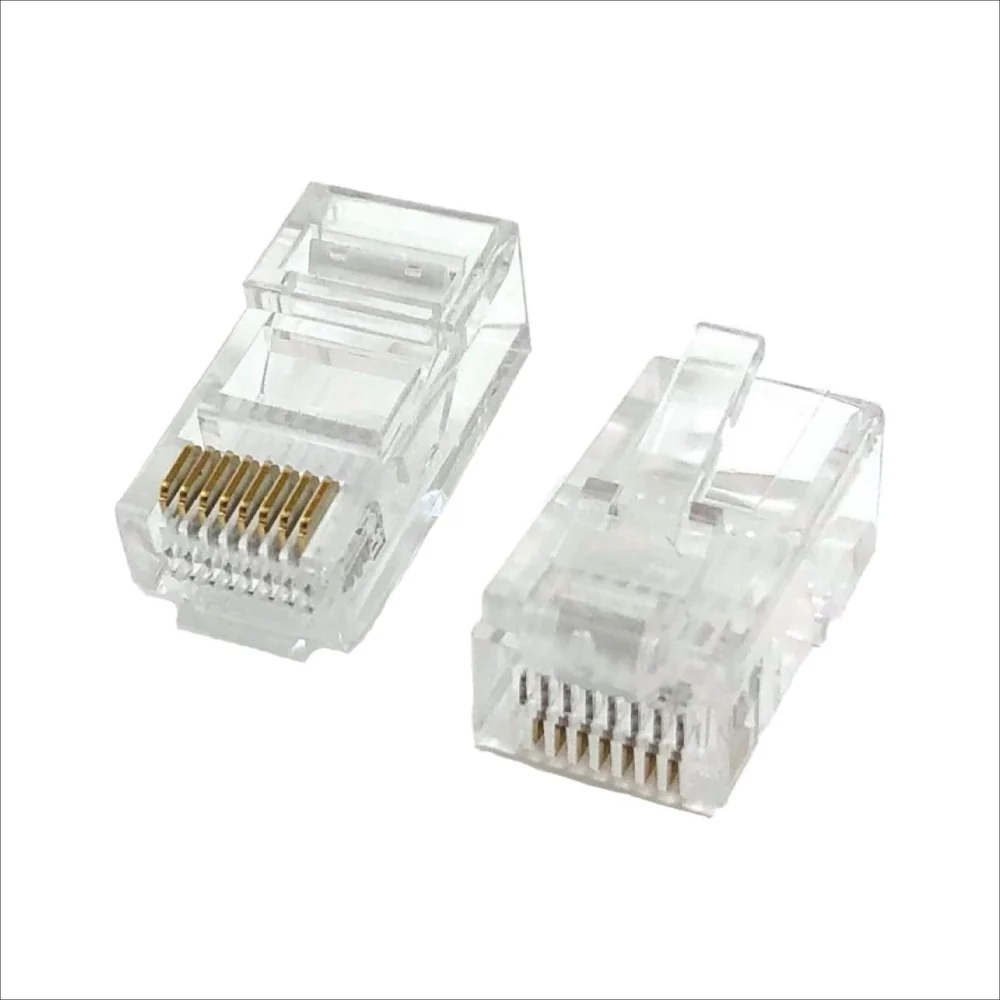 CONECTOR SENCILLO MACHO RJ-45 CATEGORIA 6 P-8-8 - Image 2