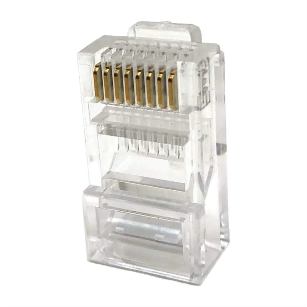 CONECTOR SENCILLO MACHO RJ-45 CATEGORIA 6 P-8-8 - Image 3