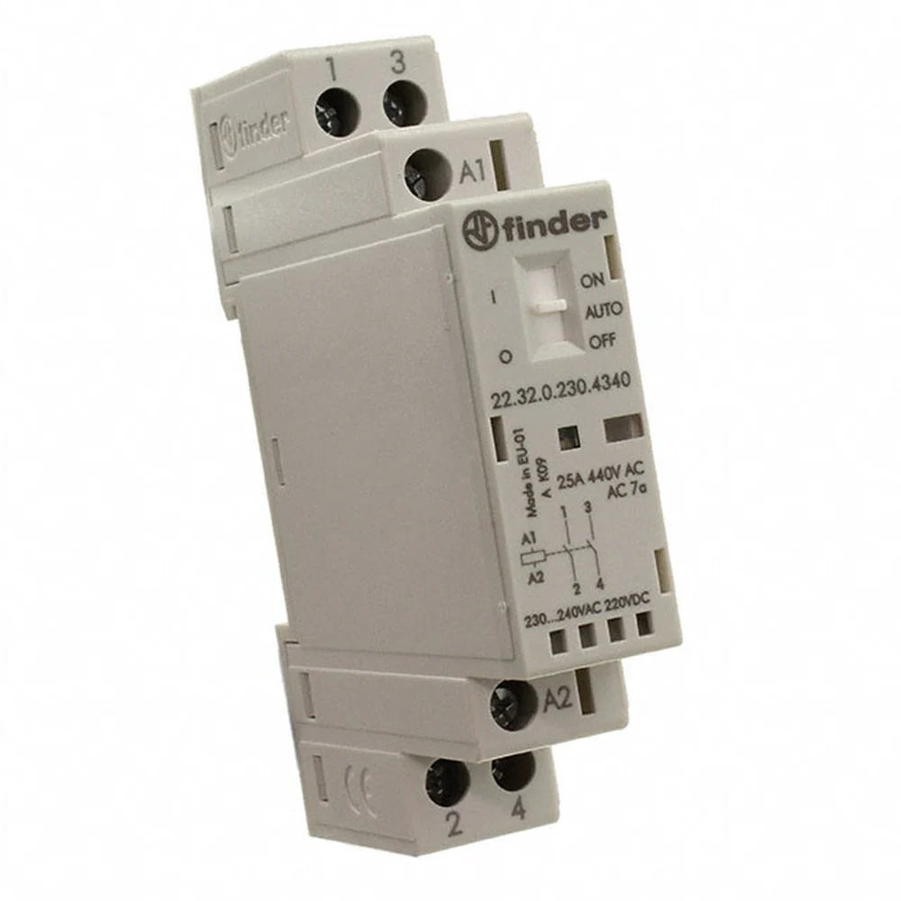 CONTACTOR 2P 25A AC-7A 230V AC 22.32.0.230.4340 - Image 2
