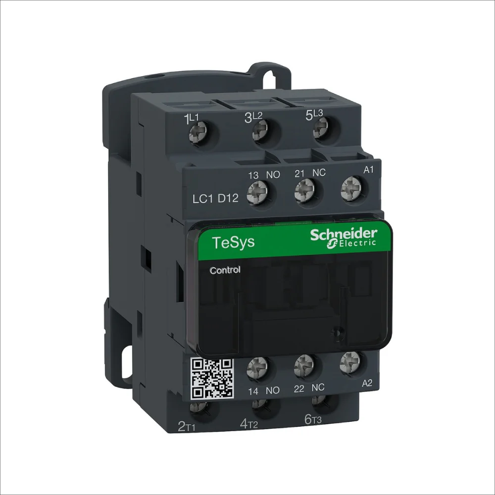 CONTACTOR AC-3 12A/AC-1 25A BOBINA 220VAC (LC1D12P7) - Image 2