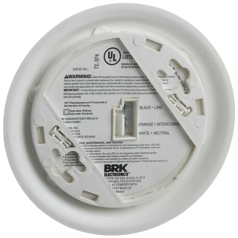 DETECTOR DE CALOR 120V C/BAT. HD6135FB - Image 3