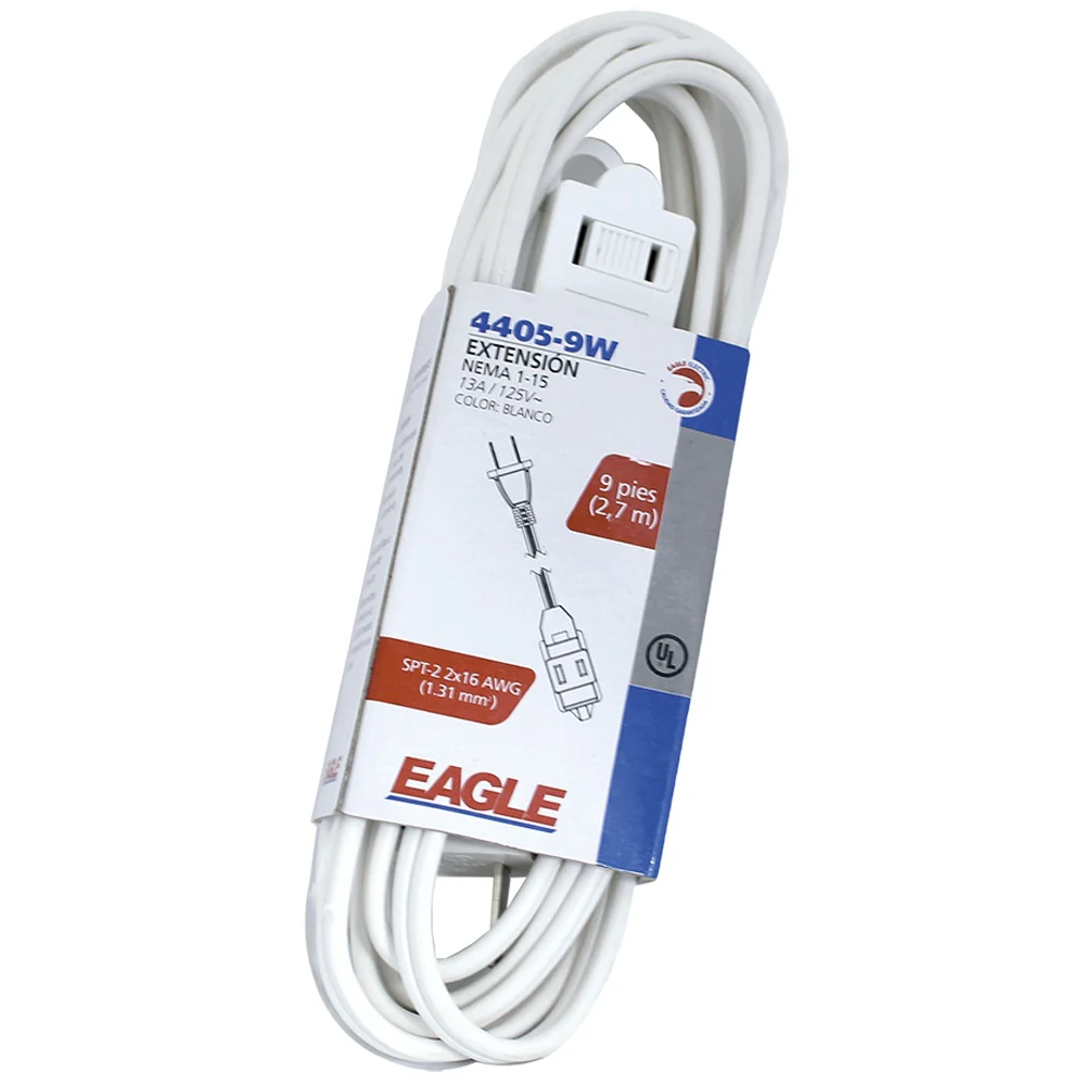 EXTENSION ELECTRICA BLANCA 2X16 DE 12 4405-12W - Image 2