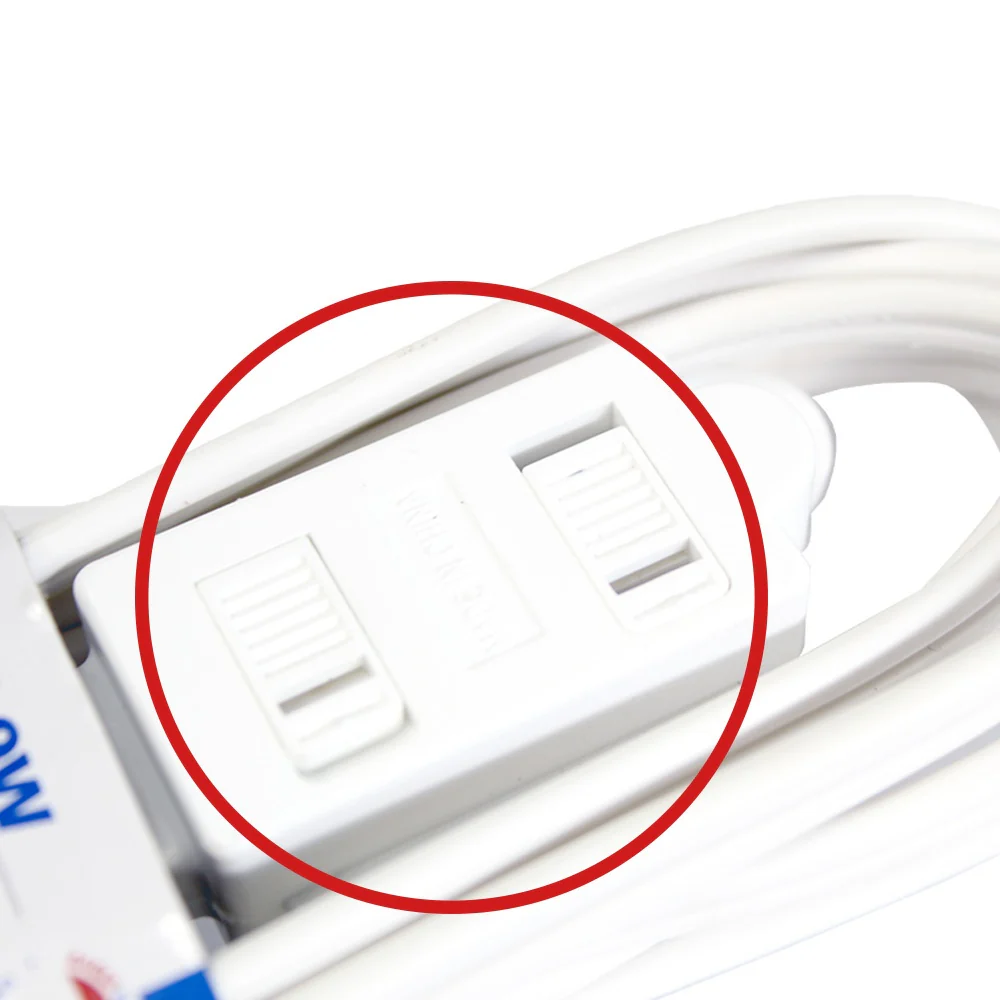 EXTENSION ELECTRICA BLANCA 2X16 DE 9 4405-9W - Image 2