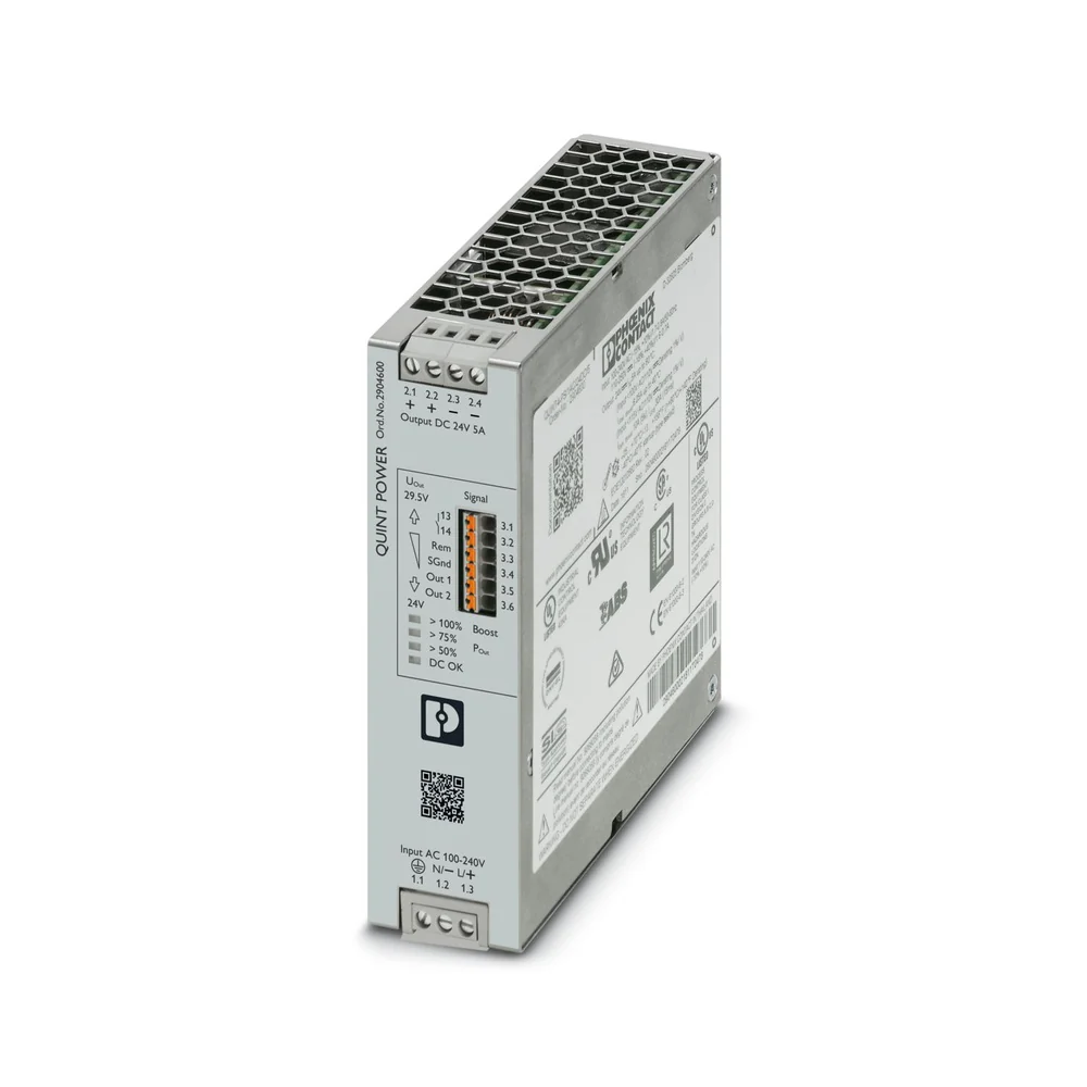 FUENTE PODER QUINT POWER 5A 24VDC 120/240V 2904600 - Image 2