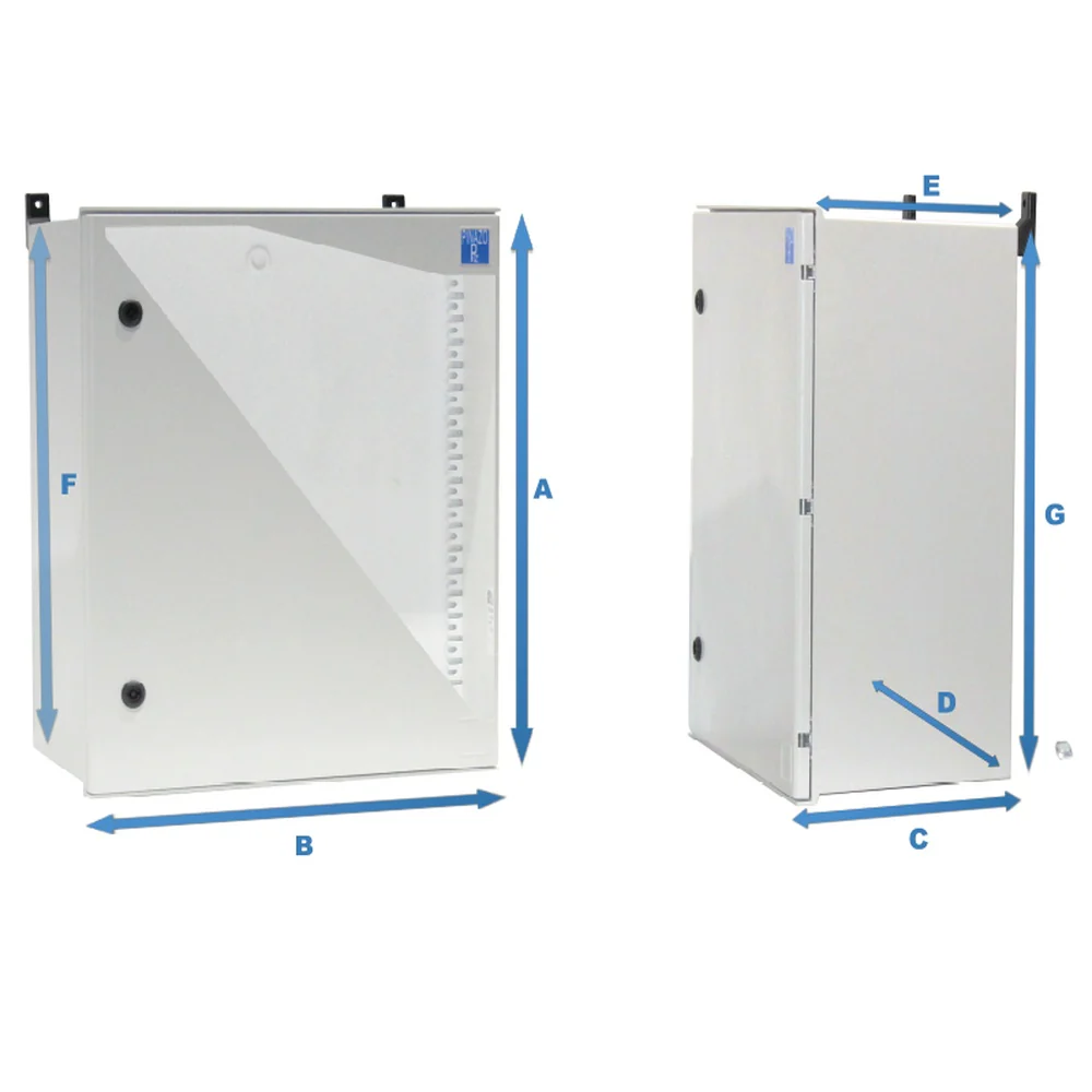 GABINETE 800X600X300  PNZ-86 - Image 2