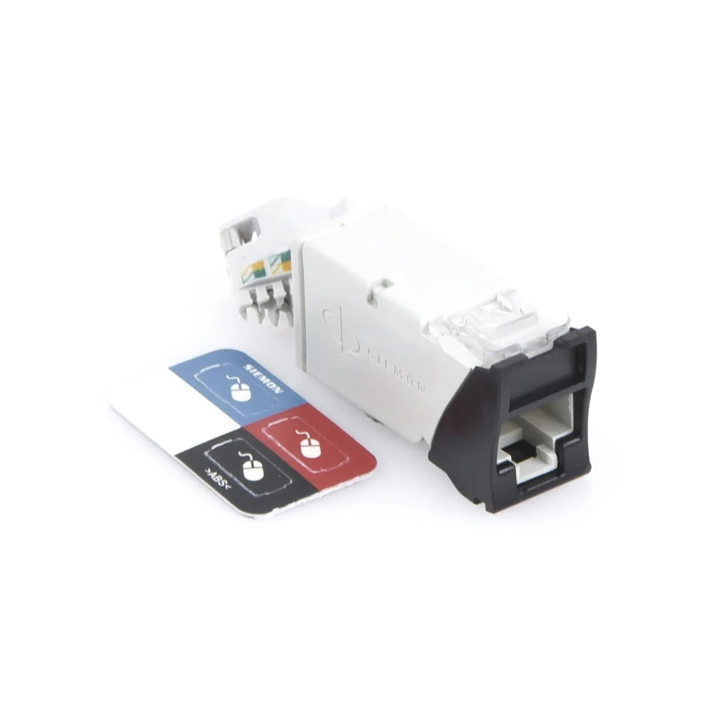 JACK NEGRO P/PATCH PANEL UNIVERSAL CAT6A Z6A-SK01 - Image 3