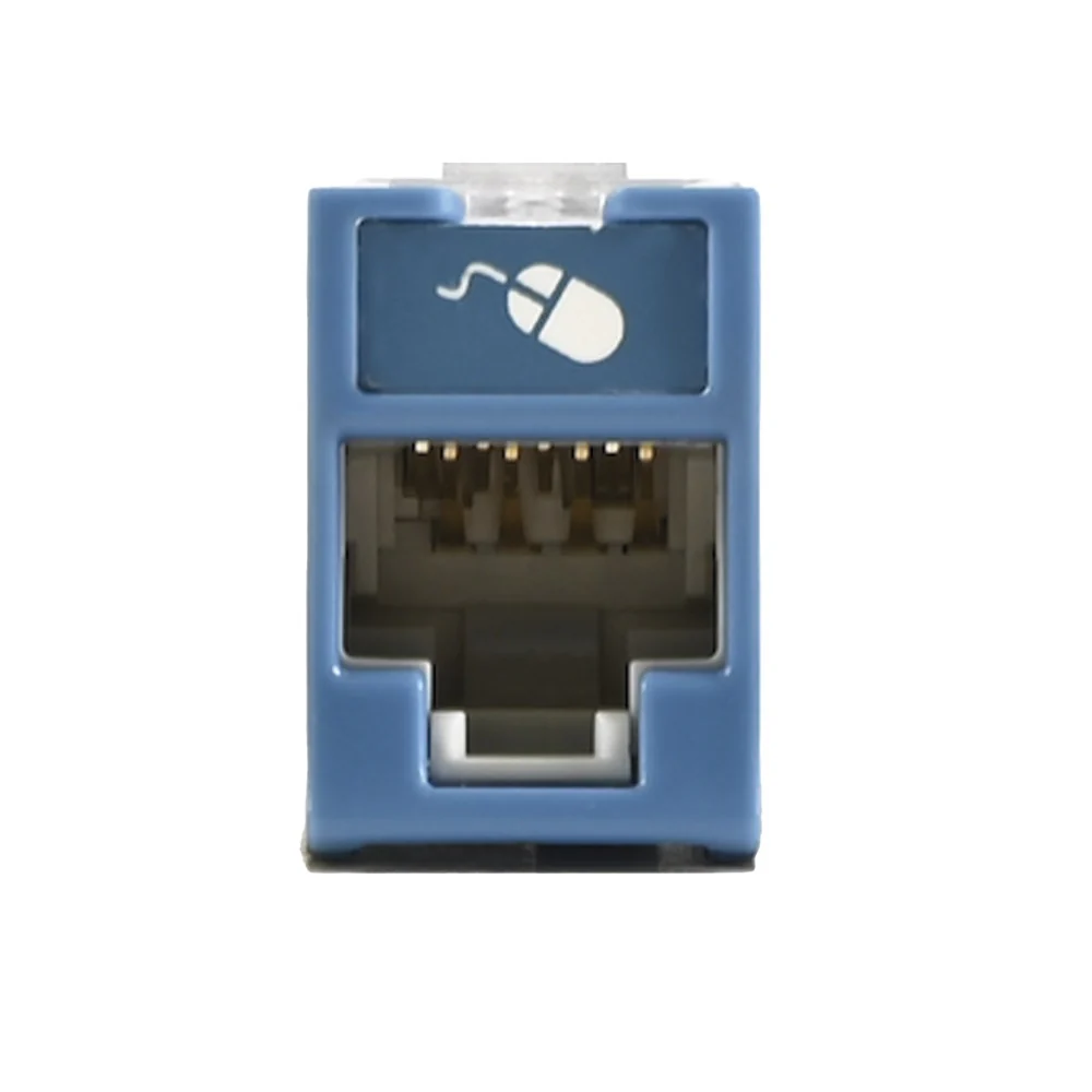JACK PARA RJ-45 CATEGORIA 6 AZUL U6-H06NS - Image 3