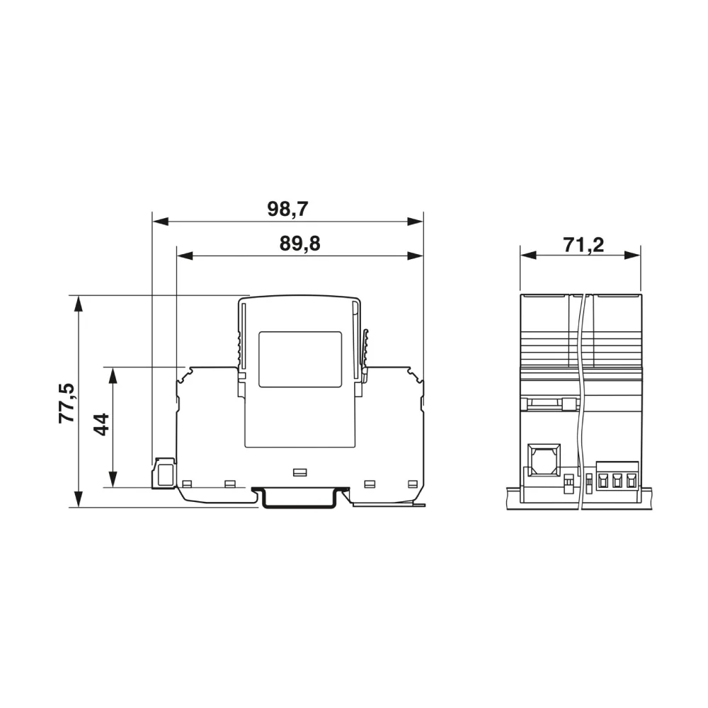 LIGHTNING/SURGE ARRESTER TYPE 1/2 2800644
