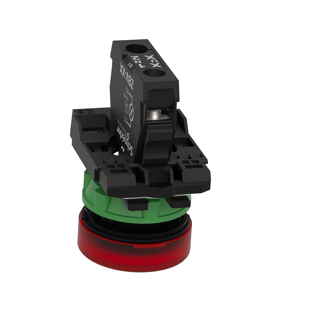 LUZ PILOTO PLASTICA LED ROJO 120VAC (XB5AVG4) - Image 2