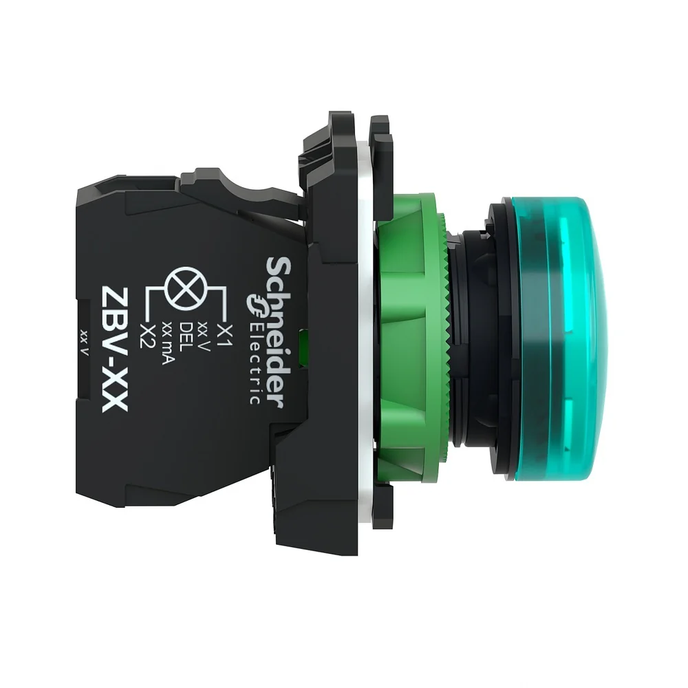LUZ PILOTO PLASTICA LED VERDE 240VAC (XB5AVM3) - Image 3