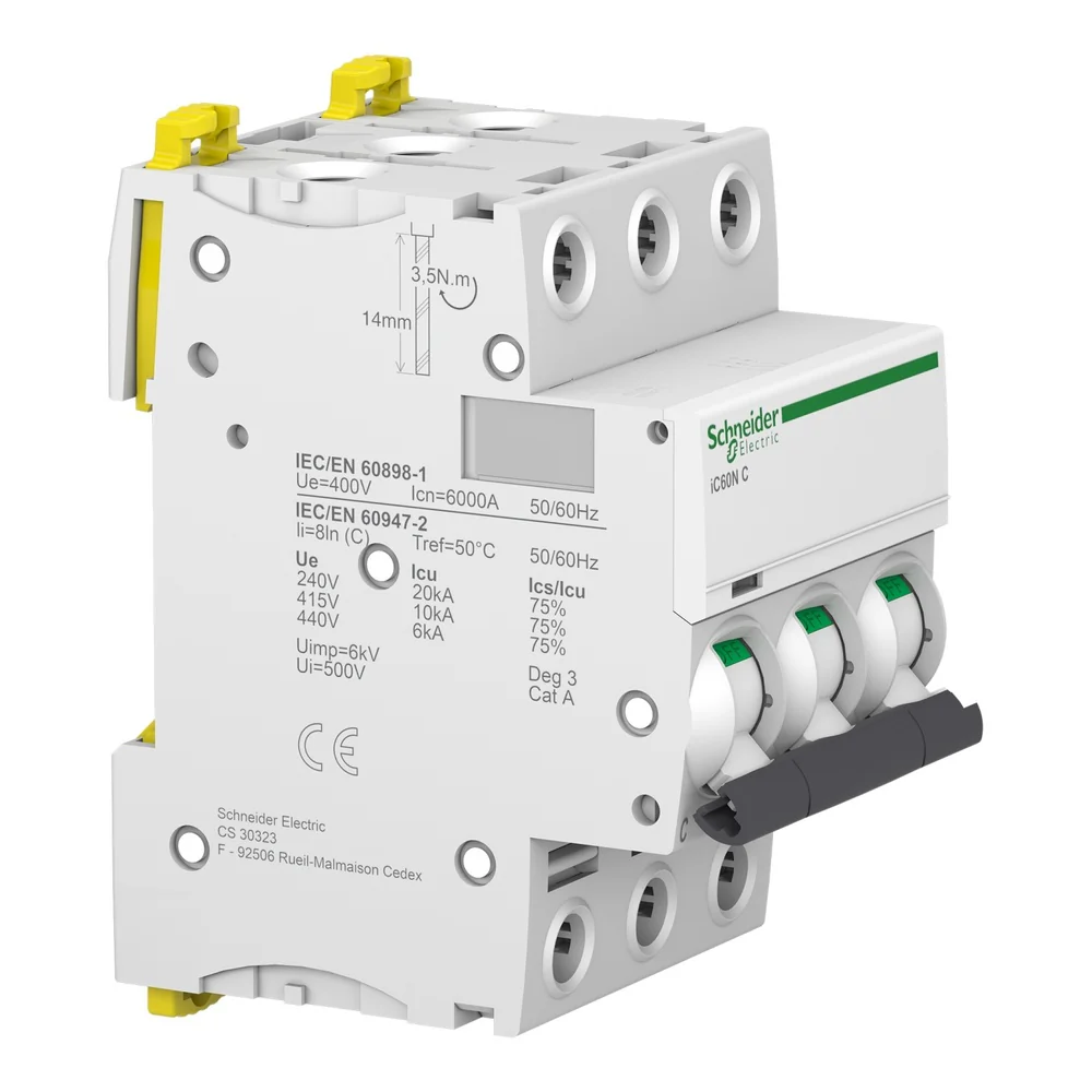 MINIBREAKER 3P 40A 440VMAX CURVA C (A9F74340) - Image 2