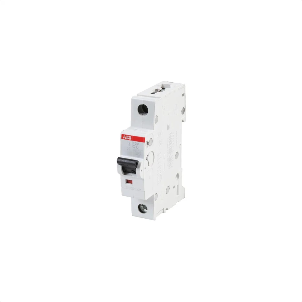 MINIBREAKER ABB (S201-C10) 480V C 6KA 1P 10A AC/DC - Image 2
