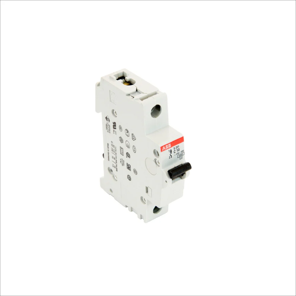 MINIBREAKER ABB (S201-C10) 480V C 6KA 1P 10A AC/DC - Image 3