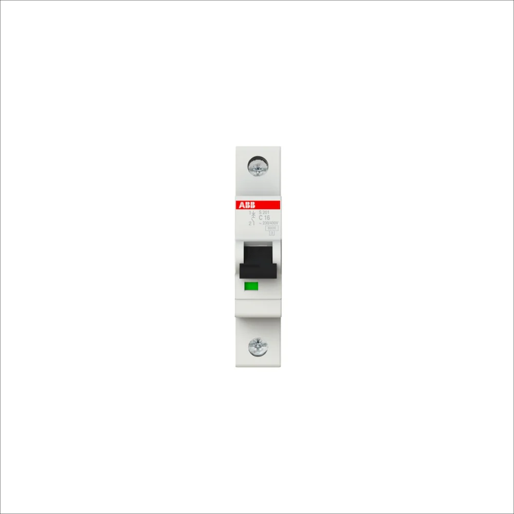 MINIBREAKER ABB (S201-C16) 480V C 6KA 1P 16A AC/DC - Image 3