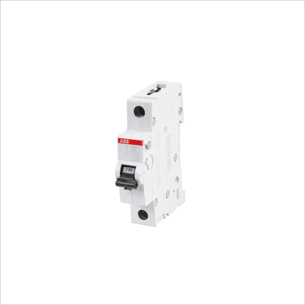 MINIBREAKER ABB (S201-C6) 480V C 6KA 1P 6A AC/DC - Image 2