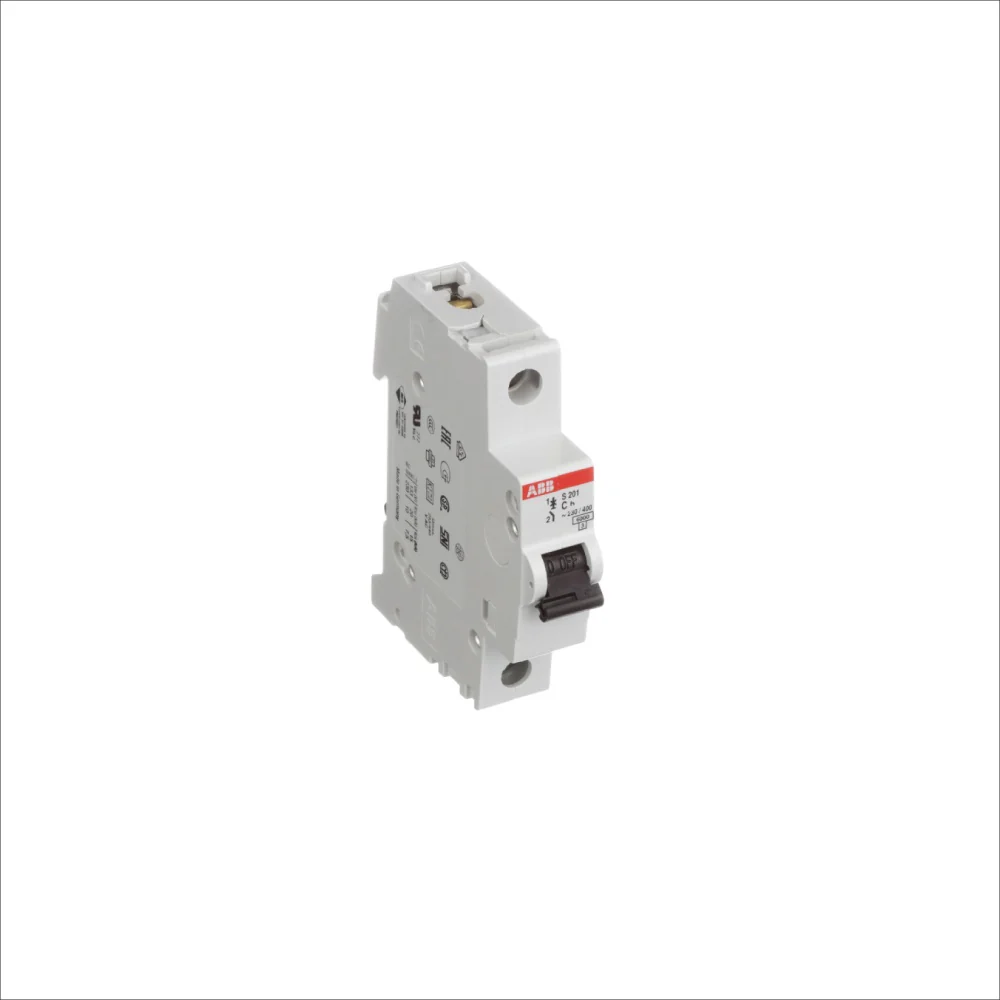 MINIBREAKER ABB (S201-C6) 480V C 6KA 1P 6A AC/DC - Image 3