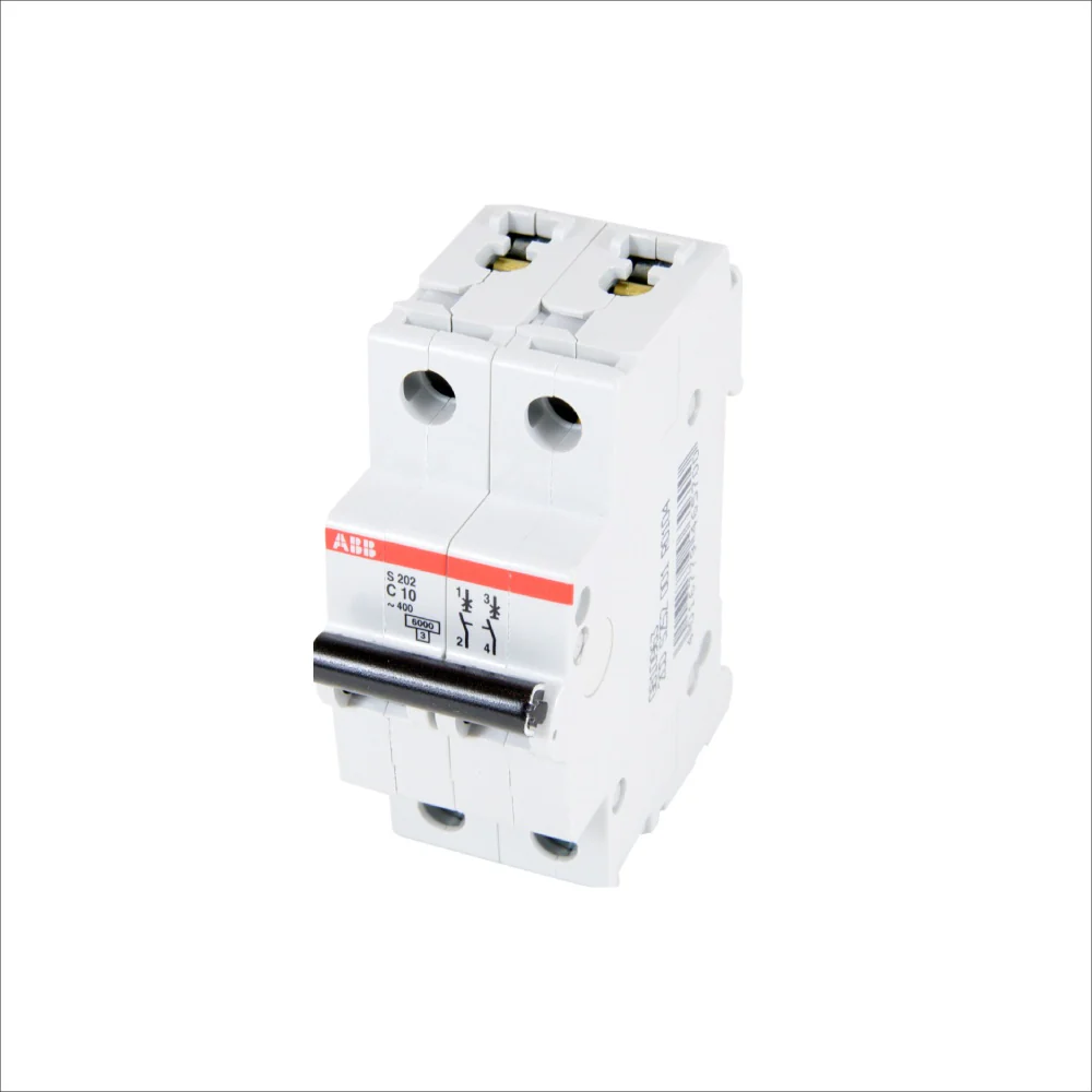MINIBREAKER ABB (S202-C10) 480V C 6KA 2P 10A AC/DC - Image 3