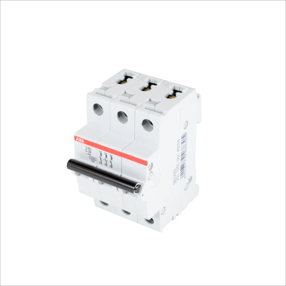 MINIBREAKER ABB (S203-C32) 480V C 6KA 3P 32A AC/DC - Image 2
