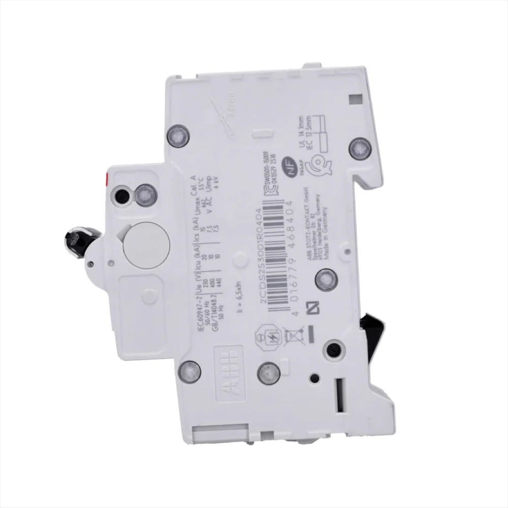 MINIBREAKER ABB (S203-C40) 480V C 6KA 3P 40A AC/DC - Image 3