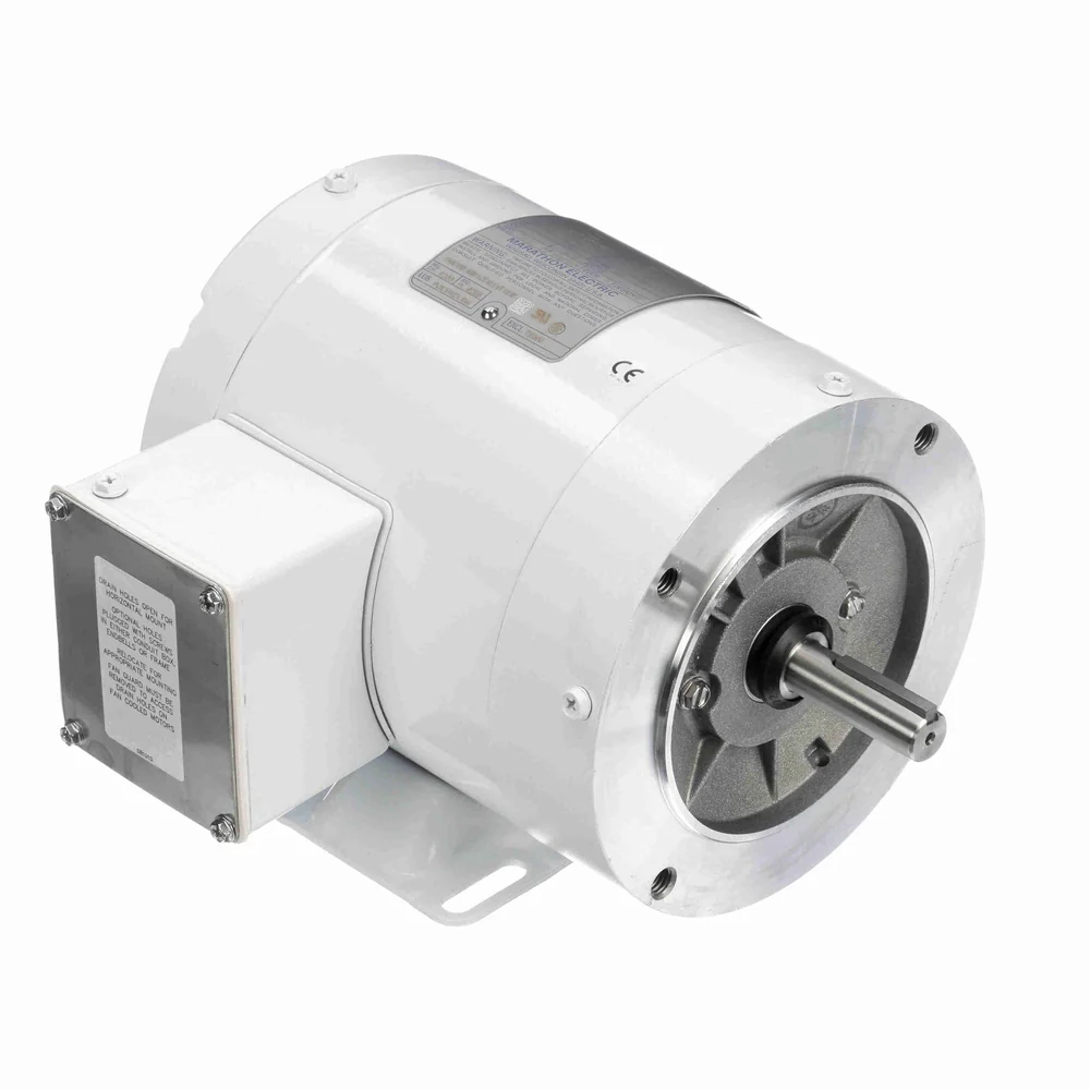 Mot LAV 3F 1/2HP 1800RPM 56C TENV 208-230/460 N567 - Image 2