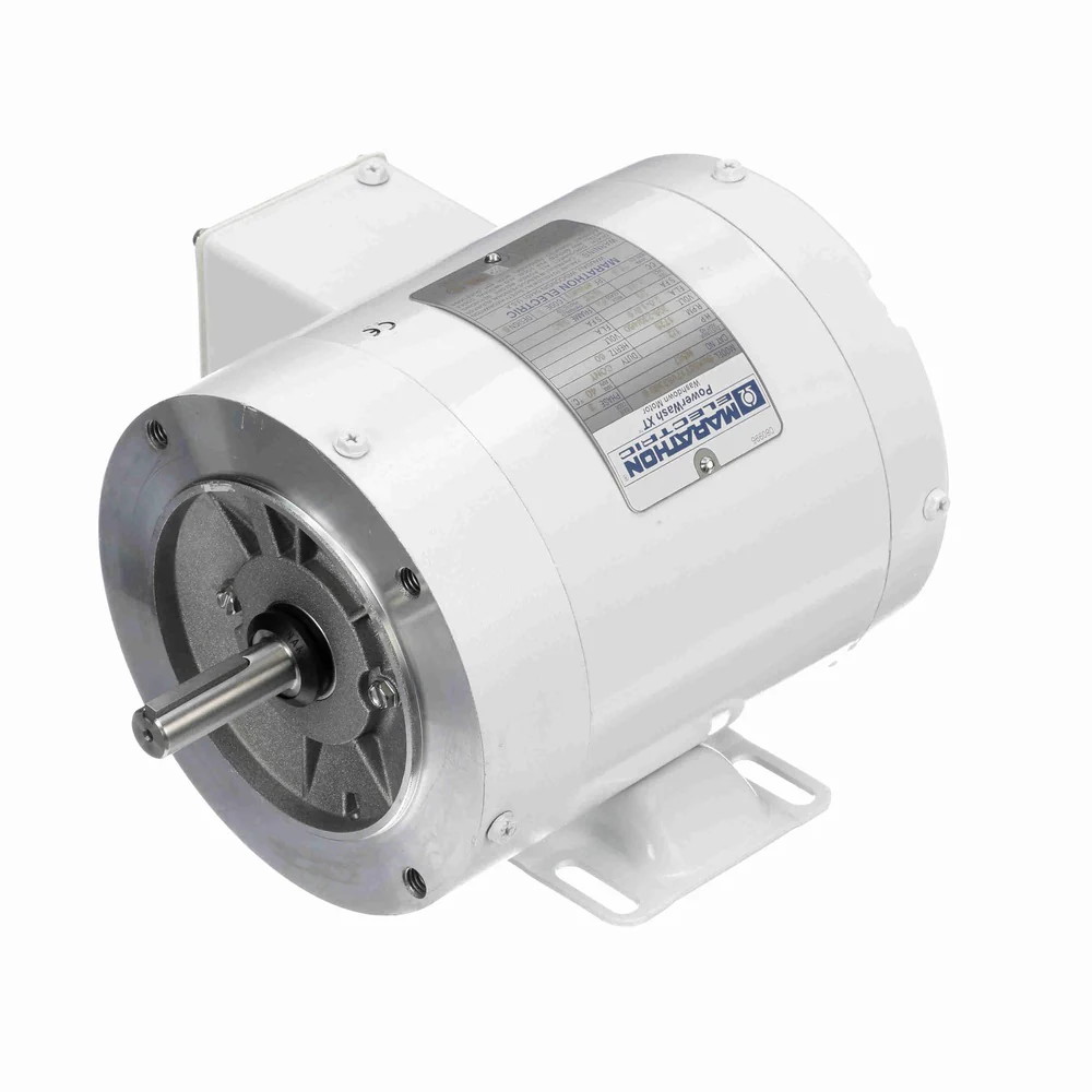Mot LAV 3F 1/2HP 1800RPM 56C TENV 208-230/460 N567 - Image 3