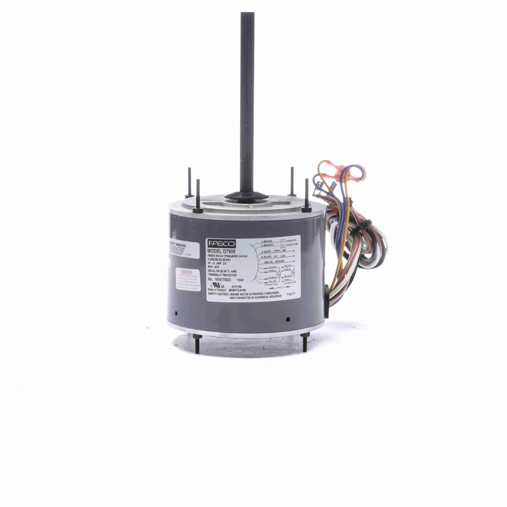 MOTOR COND 1F 1/3HP 1075RPM 48 208-230V TEAO D7908