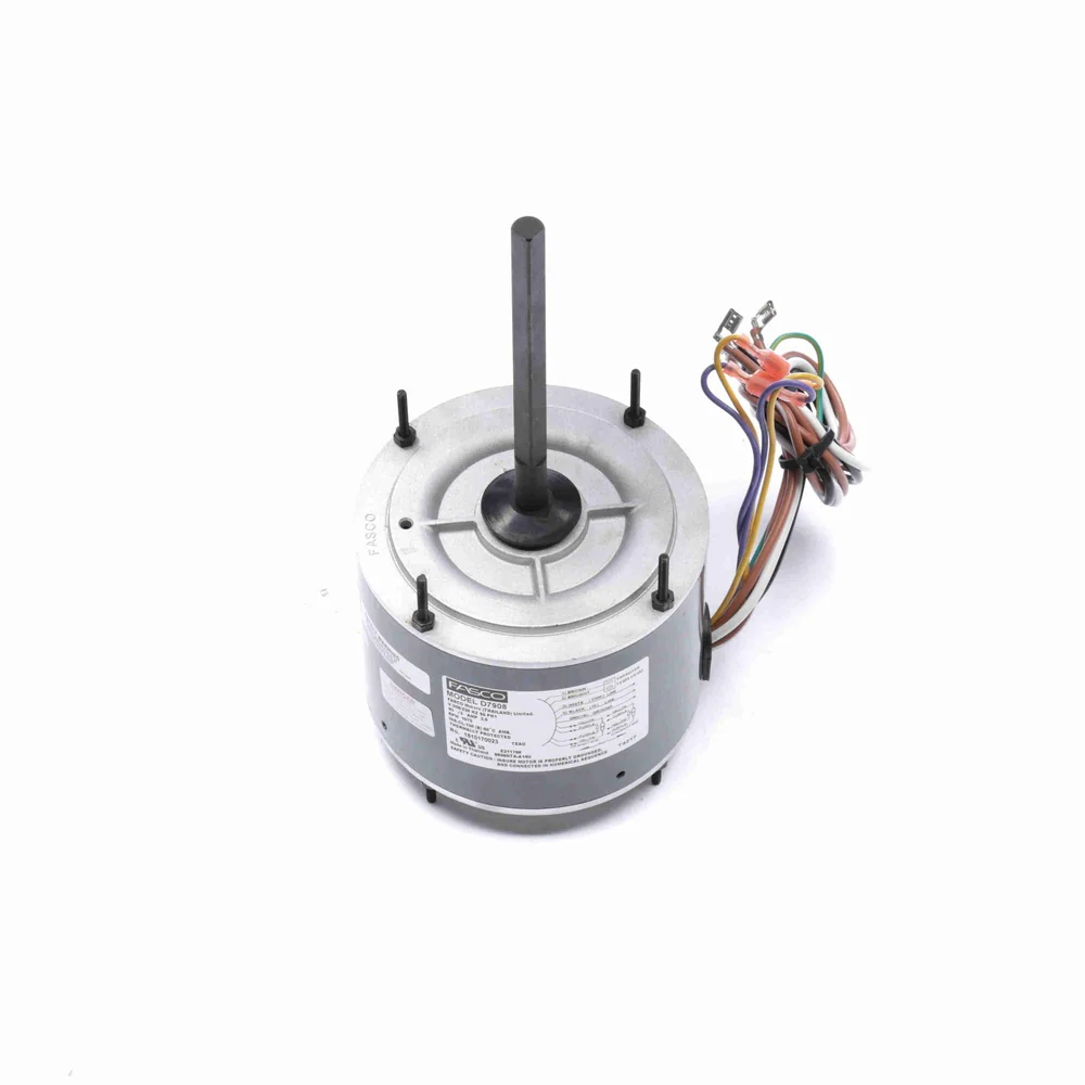 MOTOR COND 1F 1/3HP 1075RPM 48 208-230V TEAO D7908 - Image 2