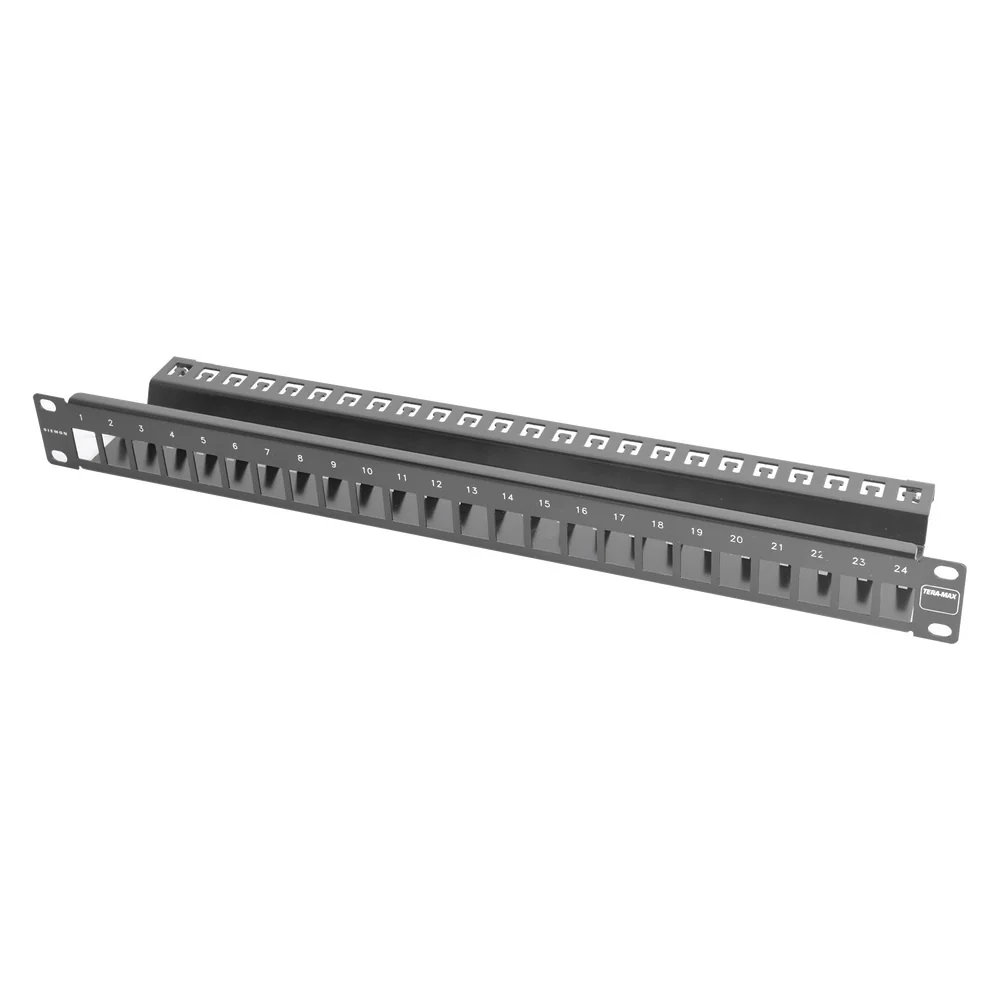 PATCH PANEL TERA PLANO 24P SIN JACK TM-PNLZ-24-01 - Image 3