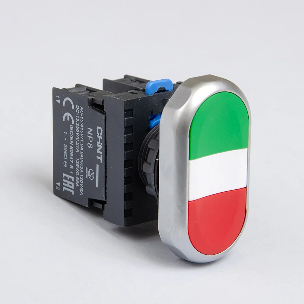 PULSADOR DOBLE S/L NP8-11S - Image 2