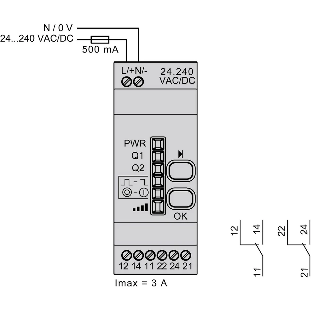 PULSADOR INALAMBRICO CON RECEPTOR 24-240V (XB5RMA04) - Image 2