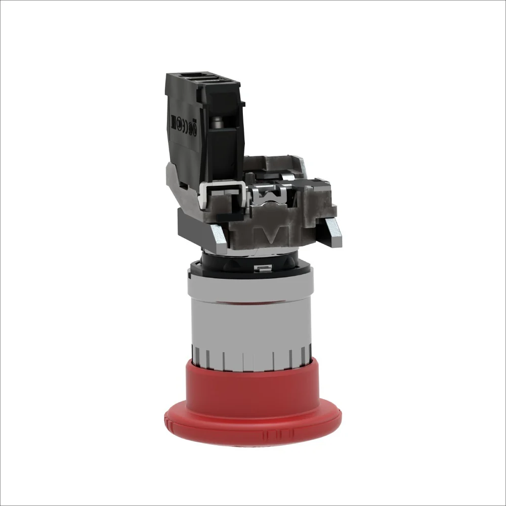 PULSADOR METALICO HONGO DE EMERGENCIA (XB4BS8442) - Image 2