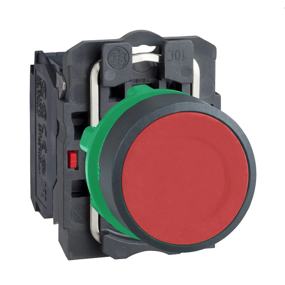 PULSADOR PLASTICO ROJO NC (XB5AA42) - Image 3