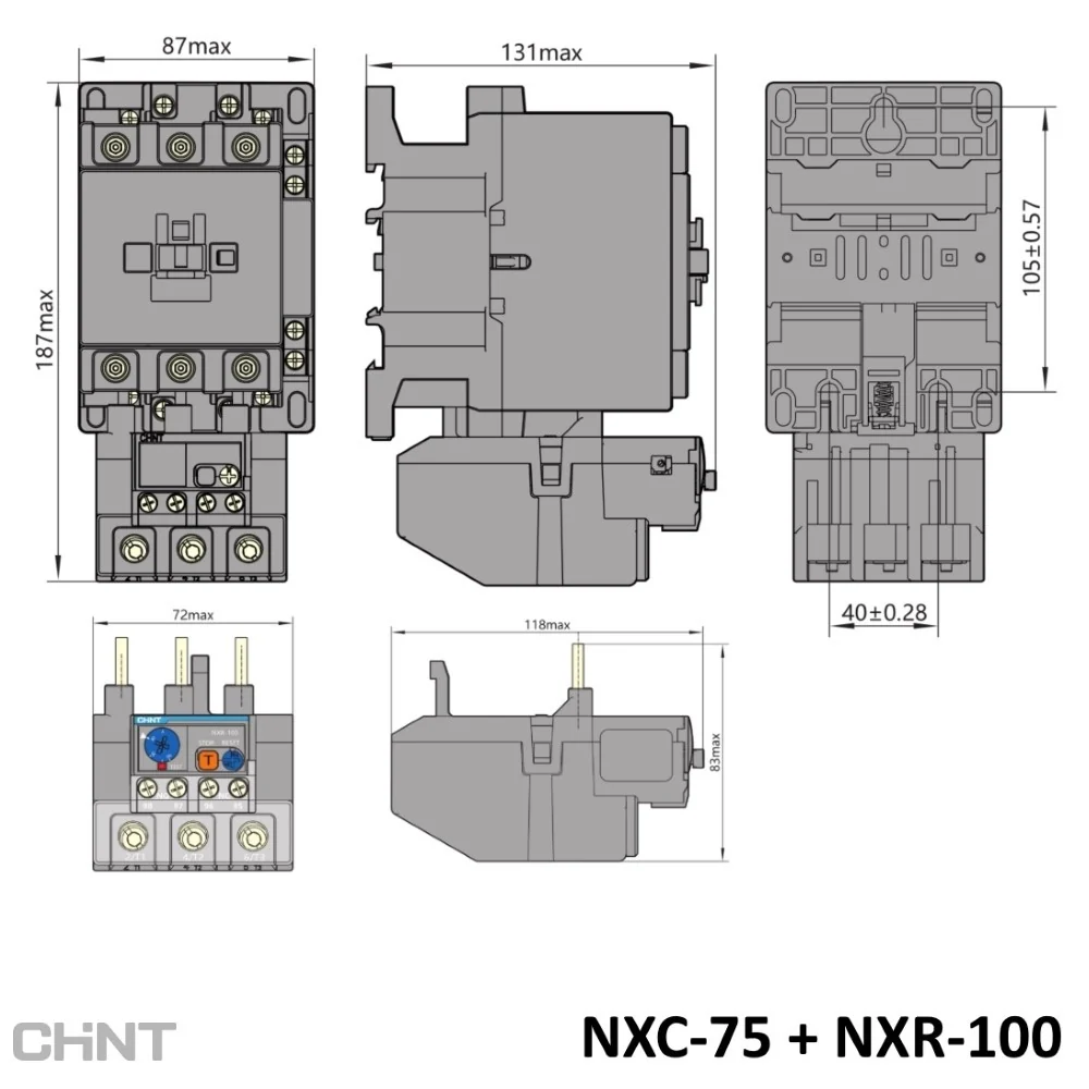 RELAY TERMICO 30-40A NXR-100 - Image 2