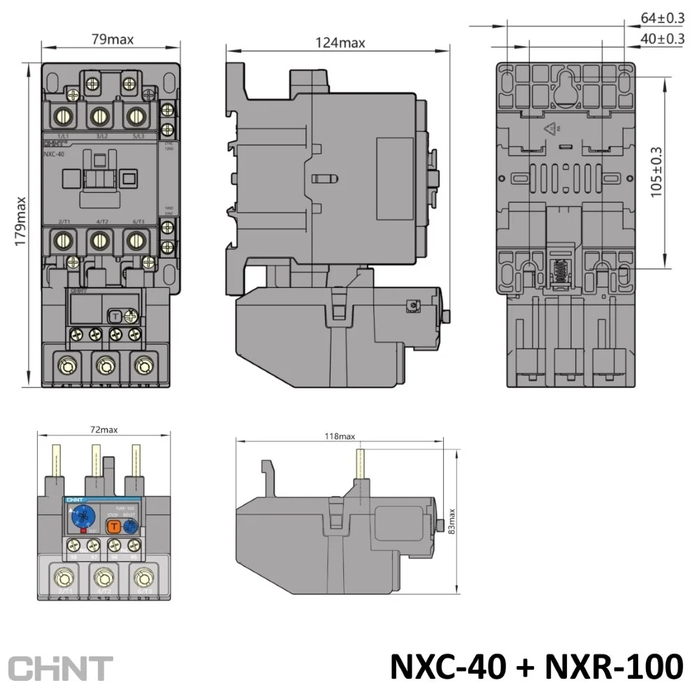 RELAY TERMICO 30-40A NXR-100 - Image 3