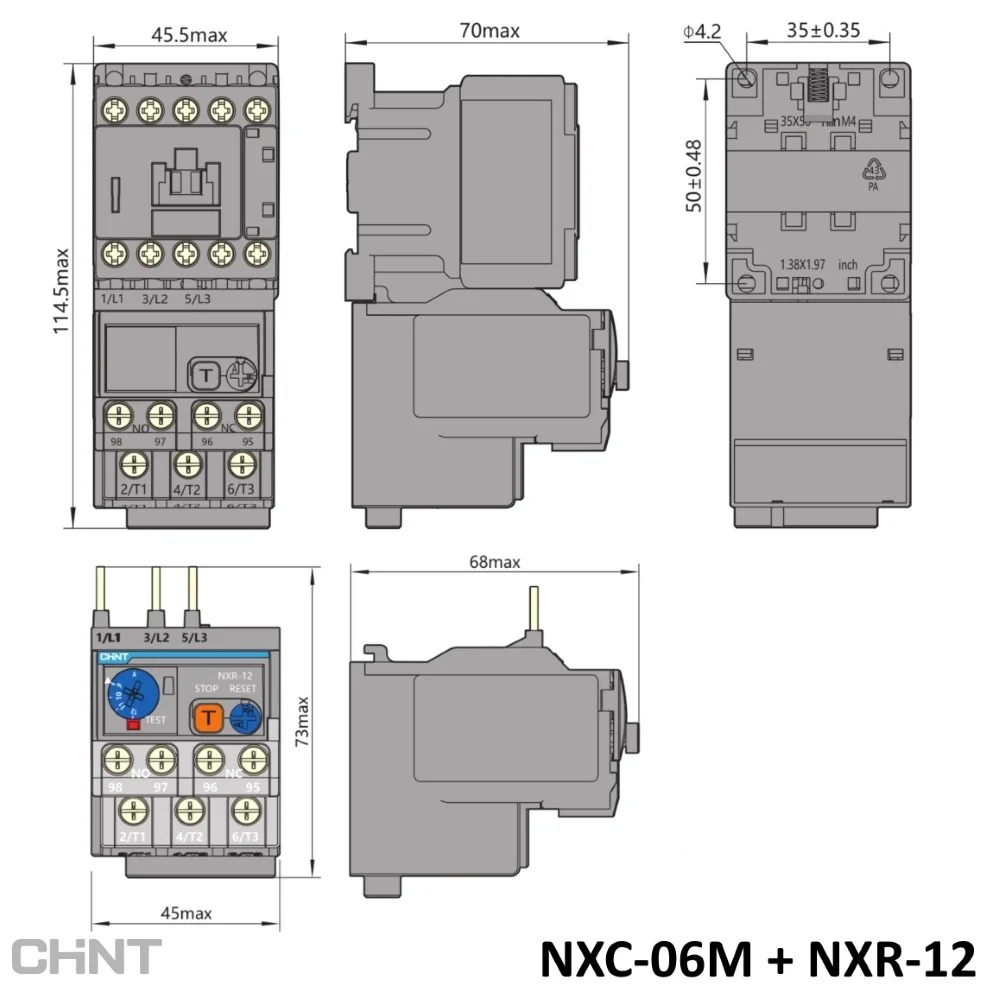 RELAY TERMICO 5.5-8A NXR12 - Image 2