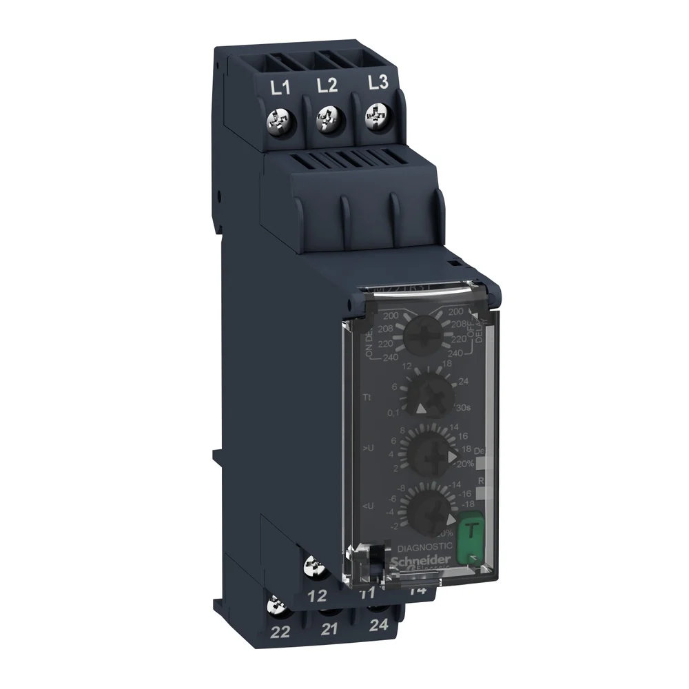 RELE PROTECTOR DE VOLTAJE 3F 160-288VAC (RM22TR31) - Image 2