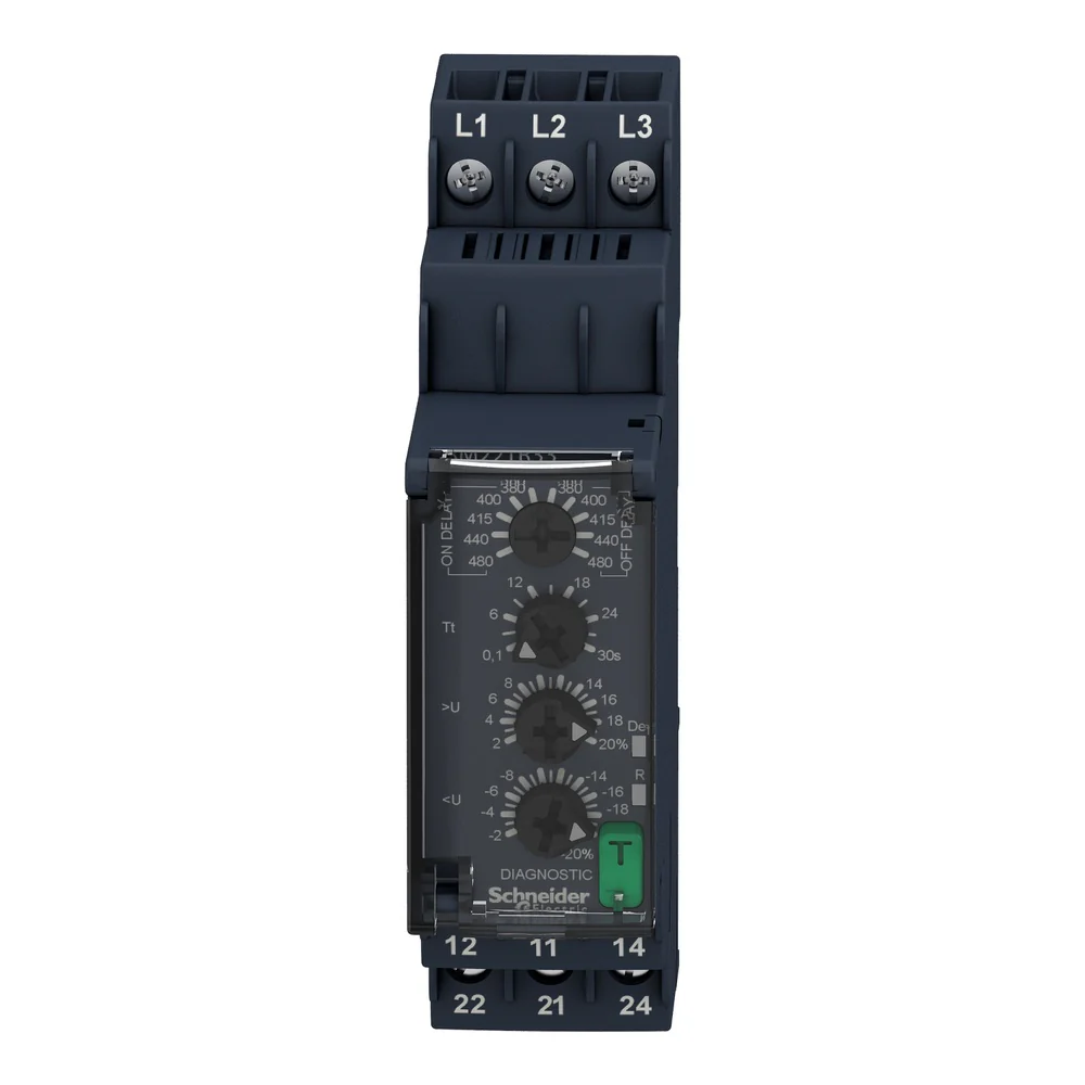 RELE PROTECTOR DE VOLTAJE 3F 304-576VAC (RM22TR33) - Image 2