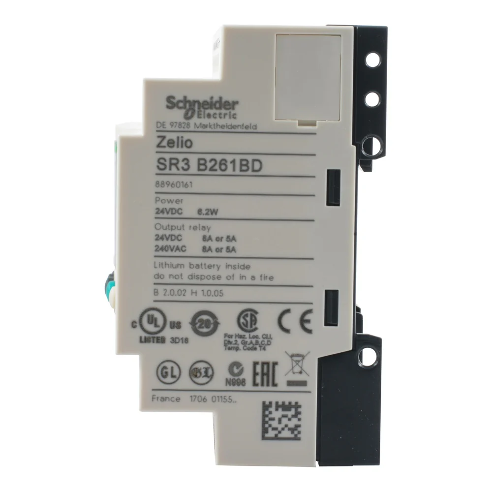 RELE ZELIO LOGIC 16E/10S 24VDC SR3B261BD - Image 2