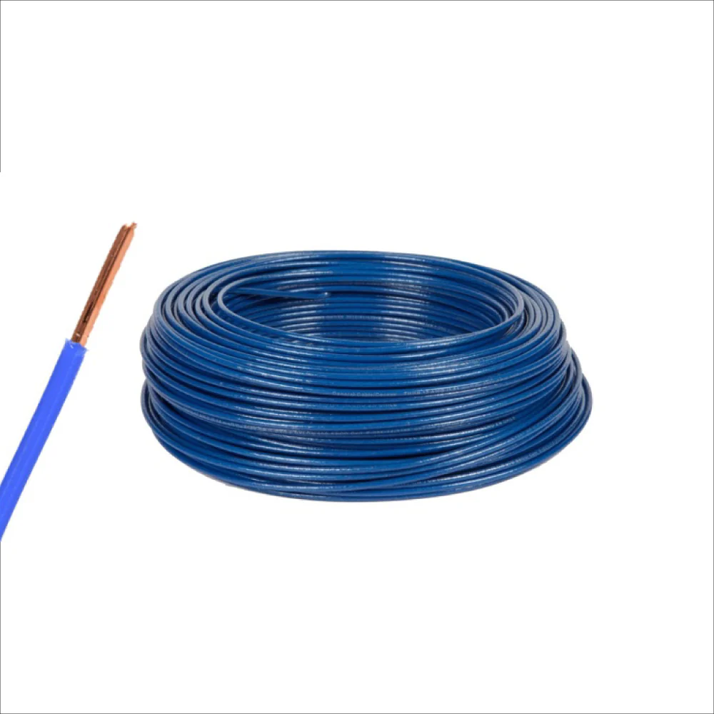 ROLLO ALAMBRE 152.4M #10 AZUL