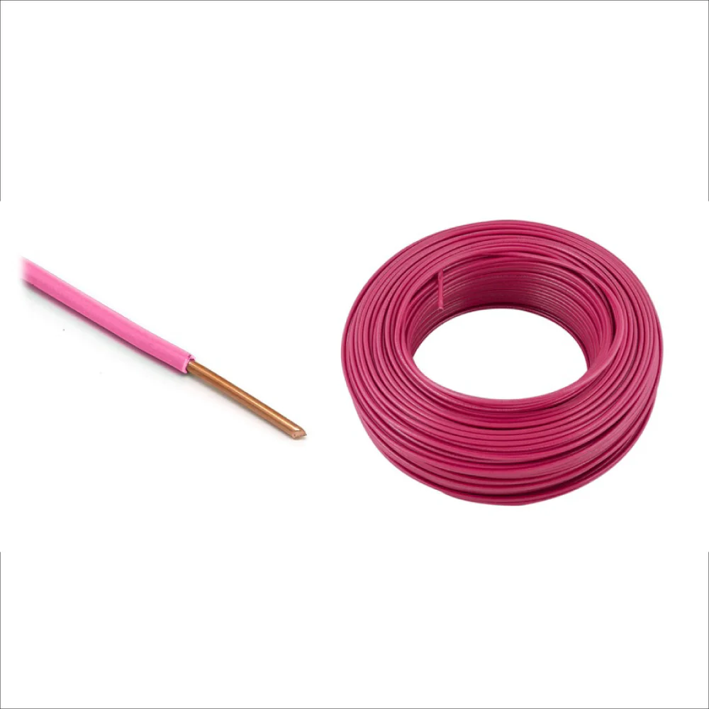 ROLLO ALAMBRE 152.4M #12 ROSADO